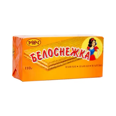 Вафли «Белоснежка», 110 г