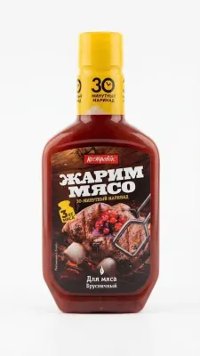 МАРИНАД ДЛЯ МЯСА БРУСНИЧНЫЙ «КОСТРОВОК ЖАРИМ МЯСО»