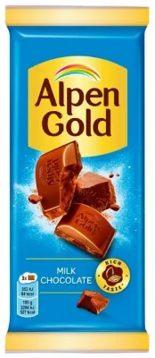 Alpen Gold молочный шоколадная плитка молочный 80 г