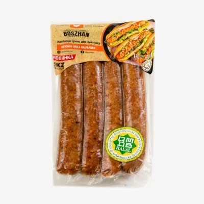 Колбаски гриль Boszhan куриные для хот-дога, 280 г