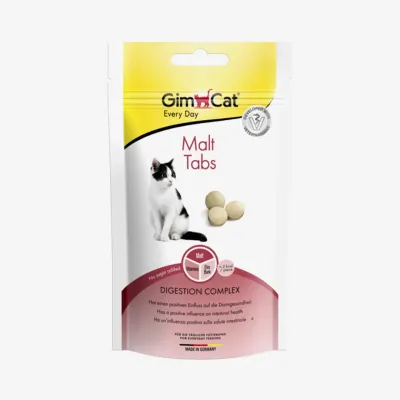 Витамины Gimborn Gimcat Malt для кошек, для выведения шерсти, 40 г