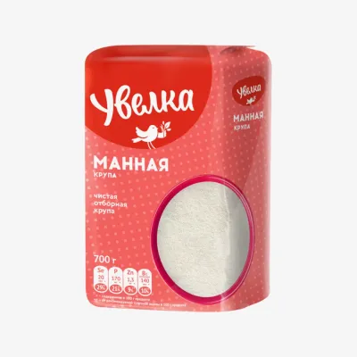 Манная крупа Увелка отборная, 700 г