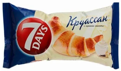 7 Days круассан Мраморный с какао 65 г