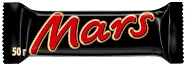 Mars с нугой и карамелью шоколадный батончик молочный 50 г