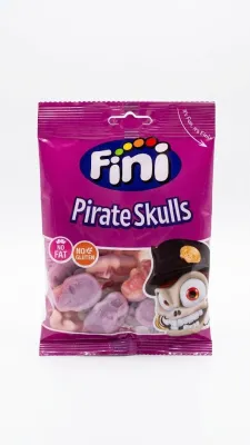 Мармелад жевательный Fini «Pirate Skulls» (Пиратские черепа), 90 г