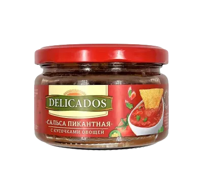 Соус Delicados Сальса пикантная овощной 200 г