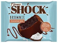 Fitnes Shock пирожное  протеиновое кокосовый пирог 1 ШТ