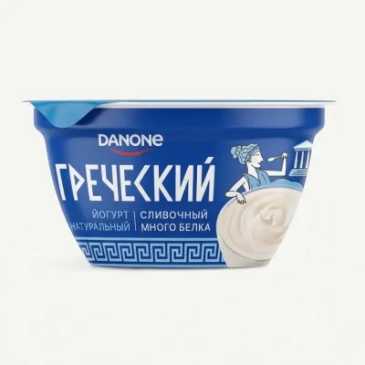 Danone Греческий Йогурт Натуральный 120гр