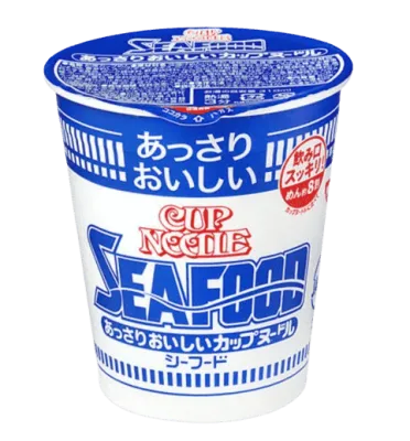 Лапша Cup Noodle Nissin вкус морепродуктов, 60 г