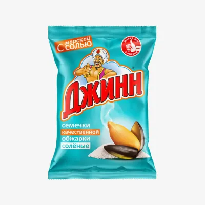 Семечки Джинн с морской солью 140 г