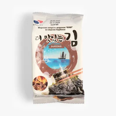 Нори VCA жареная со вкусом барбекю 5 г