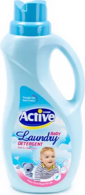 Жидкое средство для стирки Active Детский (голубой), 1,5 л