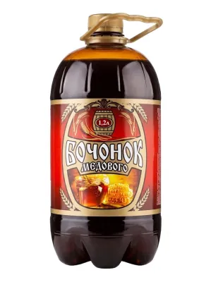Квас «Бочонок Медового», 1,2 л