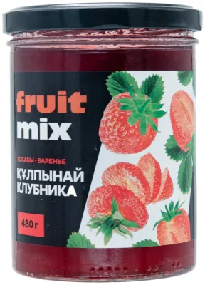 Fruitmix варенье клубника 480 г