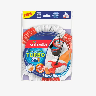 Насадка Vileda для швабры Turbo 2 в 1