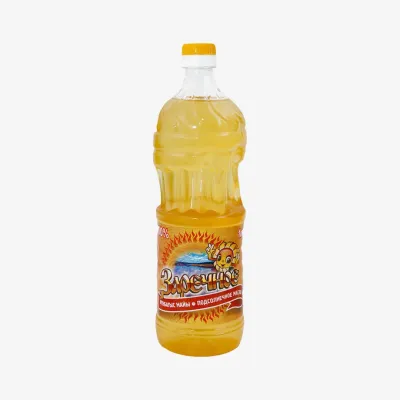 Масло Заречное подсолнечное рафинированное 1 л