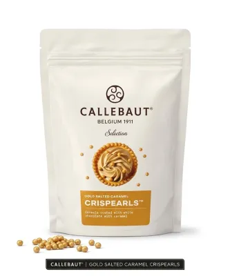 Шоколадный декор Callebaut Crispearls Gold (Соленая карамель), хрустящие жемчужины 800 г