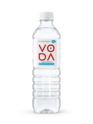 VODA природная 0.5л не газированная