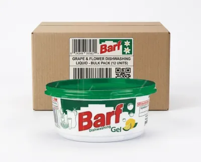 Гель для мытья посуды Barf 400 мл, в коробке 18 шт