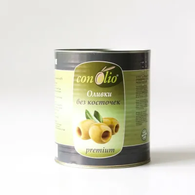 Оливки зеленые без косточек "CONOLIO" 3000 г