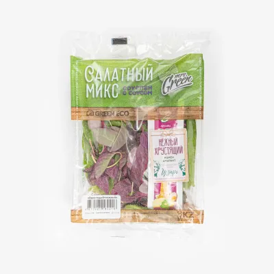 Салатный микс Mrs.Green хрустящий + нежный 100 г