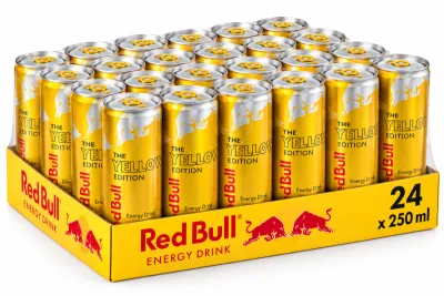 Red Bull Yellow Edition 250 мл × 24 шт. (упаковка)