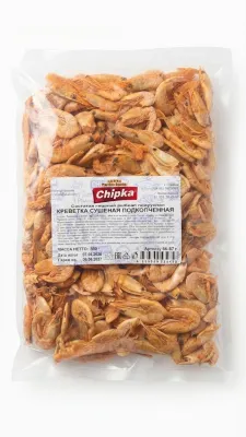 Креветка сушеная подкопченная (Chipka, Premium Snacks) 500г