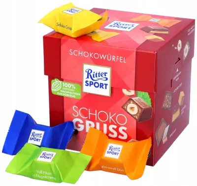 Конфеты шоколадные Ritter Sport Schoko Gruss 176 r