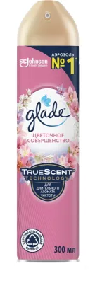 Glade Освежитель воздуха  «цветочное совершенство»  300 мл 