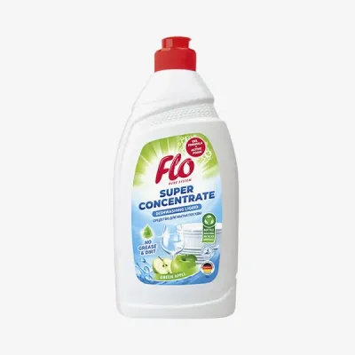 Жидкость для мытья посуды Flo Pure Green Apple 500 мл