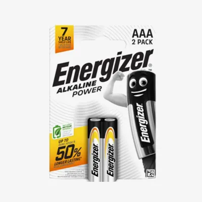 Батарейки Energizer Power AAA Щелочной элемент питания, 2 шт