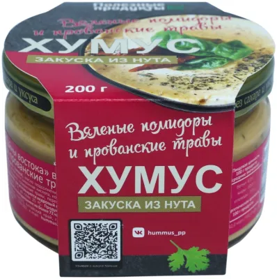 Am food хумус вяленые томаты 200 г