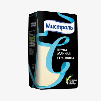 Крупа Мистраль манная Семолина 450 г
