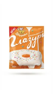 Ванильная глазурь «Приправыч», NEW, 70 г