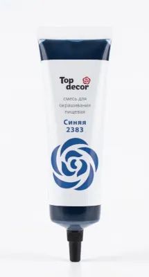  Пищевой краситель Top Decor Синий 2383, 100 г 