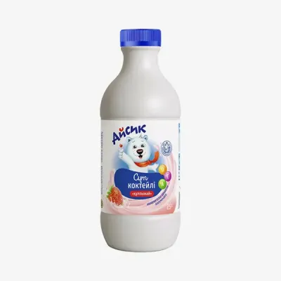 Молочный коктейль Айсик клубника 2.5%, 950 мл