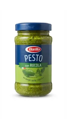 Итальянский зеленый соус песто Barilla Pesto con Rucola с рукколой