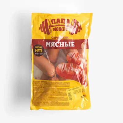 Сардельки Папа может мясные, кг
