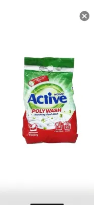 Стиральный порошок для ручной стирки Active Home Polywash, 1.5 кг