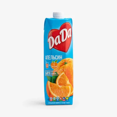Сок DaDa апельсиновый 950 мл