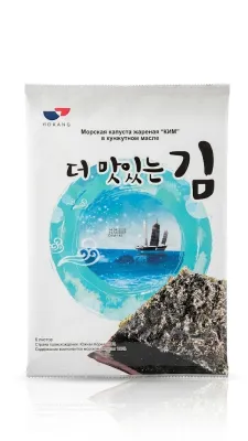 Морская Капуста Жареная "Ким" в кунжутном масле 6листов 100гр