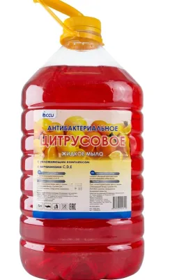 Жидкое мыло фруктовый букет (Красное) 5 л