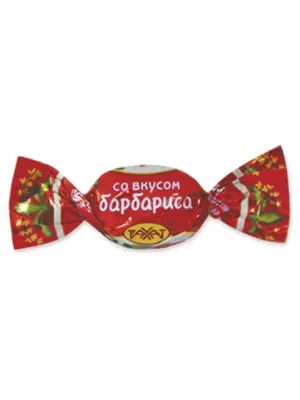 Карамель Рахат со вкусом барбариса, кг