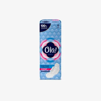 Прокладки Ola! Classic Wings Super ежедневные 9 шт