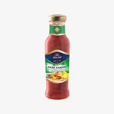 Соус Sen Soy острый с чили и ананасом 320 г