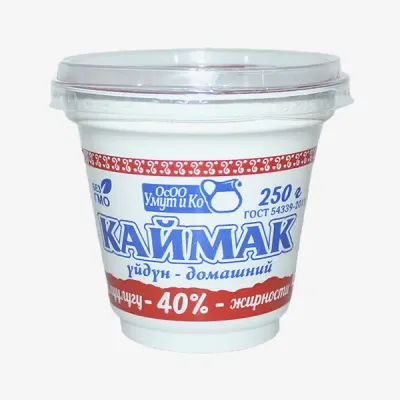 Cметанный продукт Каймак 40%, 250 г