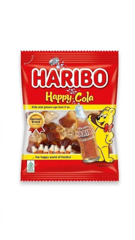 Жевательный мармелад HARIBO Happy-Cola («Кола»), 80 г