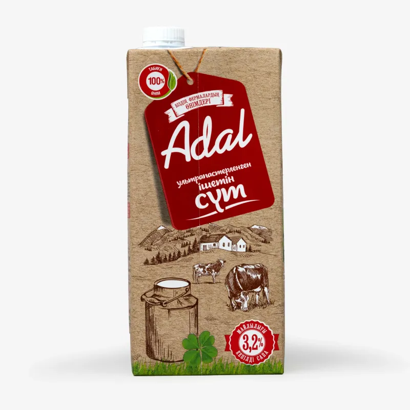 Молоко Adal 3.2%, 925 мл