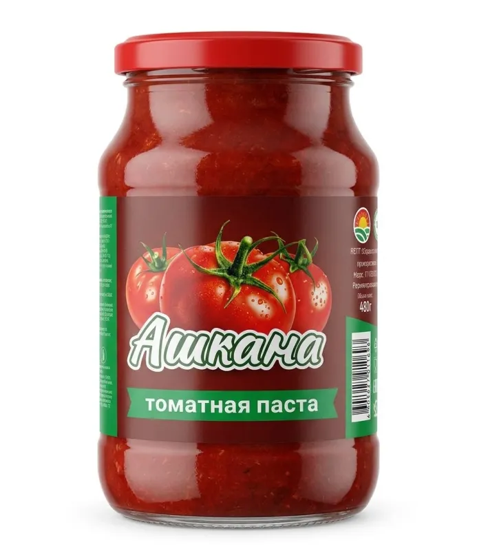 Ашкана томатная паста, 440 г 