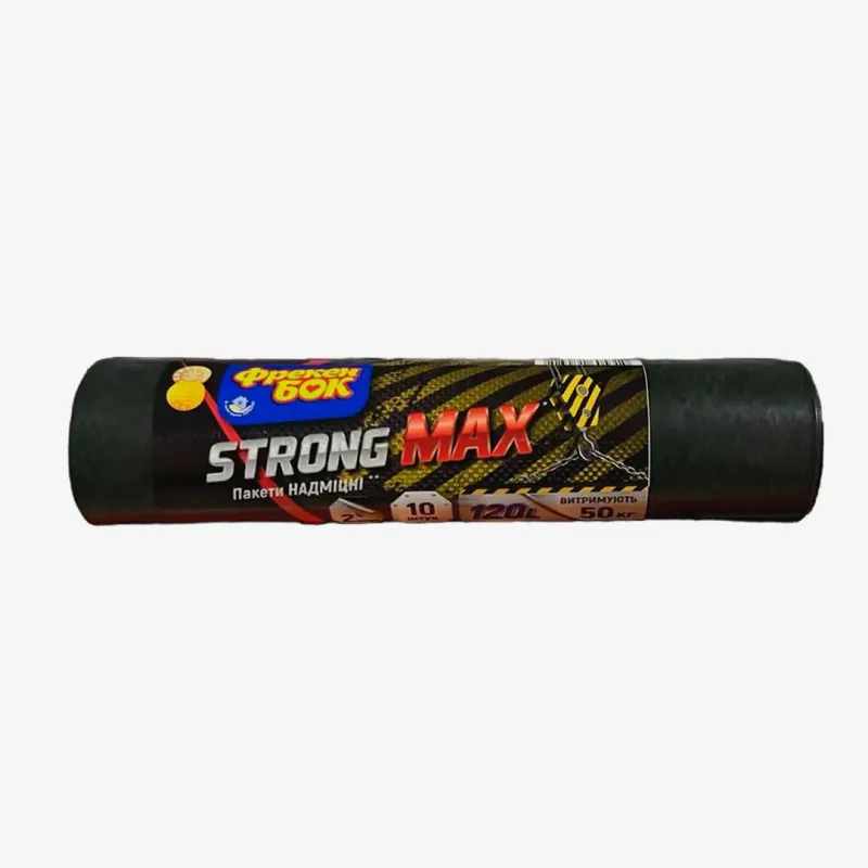 Пакеты Фрекен БОК Max для мусора 120 л 10 шт